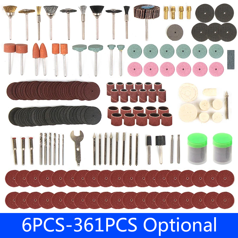 Cordless Rotary Tool Kit Accessories - أدوات صنفرة دريمل ، أداة دوارة
