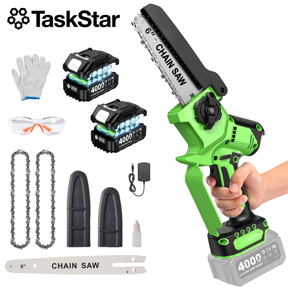 Mini Electric Chainsaw 6 Inch - منشار كهربائي لاسلكي من تاسك ستار