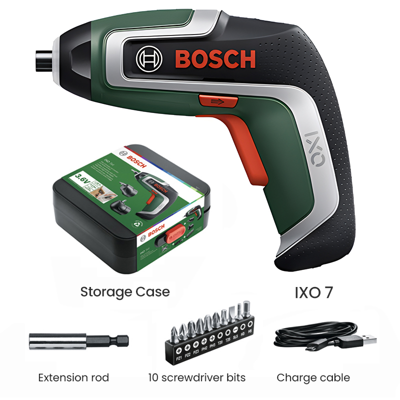 Electric Screwdriver Rechargeable Usb - مفك براغي لاسلكي من بوش، موديل