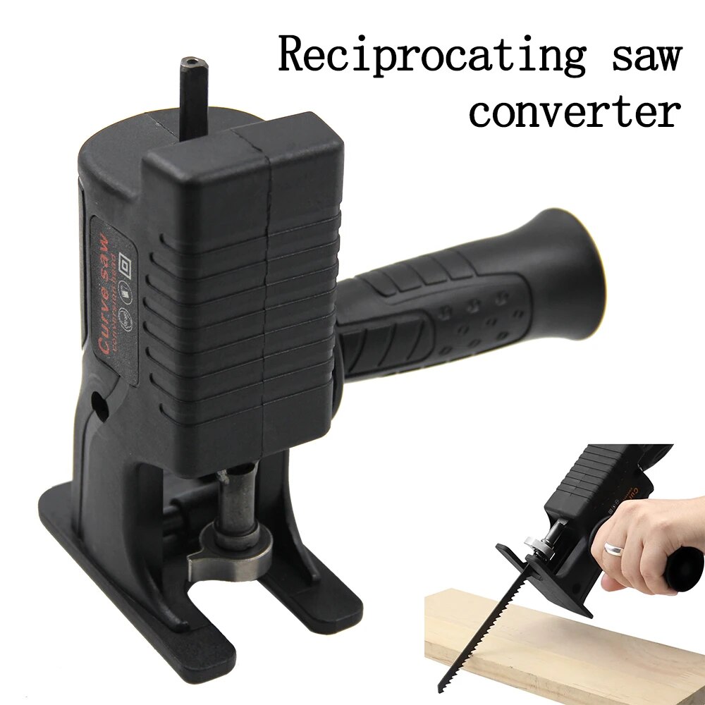 مثقاب كهربائي محمول إلى منشار  - مراجعة Reciprocating Saw Attachment Drill وسعره