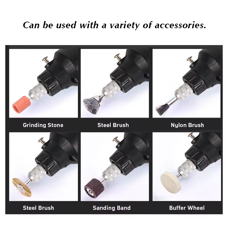 أدوات صنفرة دريمل ، أداة دوارة - مراجعة Cordless Rotary Tool Kit Accessories وسعره