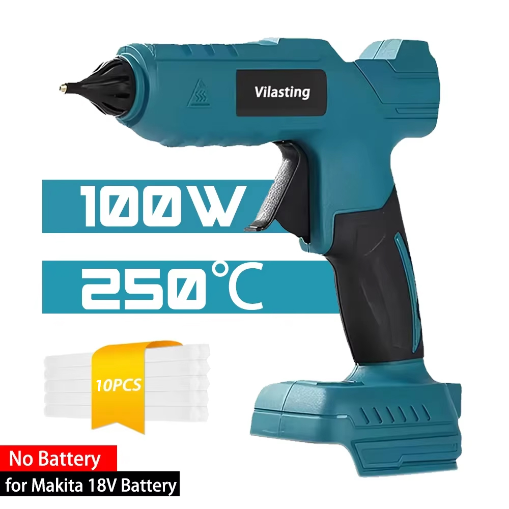 مسدس صمغ يسيح بالحرارة لاسلكي  - مراجعة Hot Melt Glue Gun Cordless وسعره