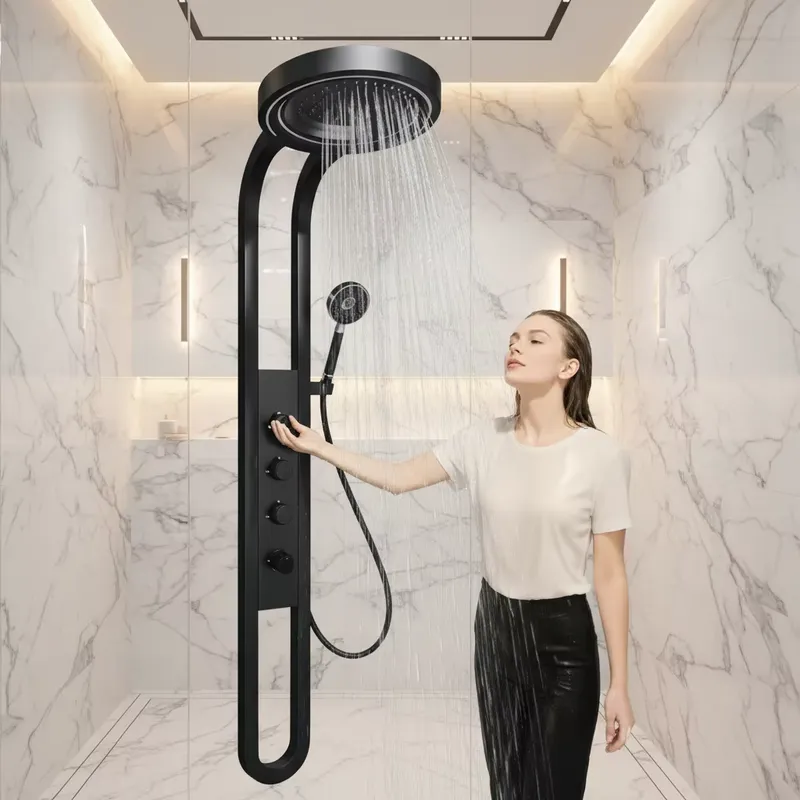 مجموعة دش هوميديك مع صنبور ميا - مراجعة Plumbing وسعره
