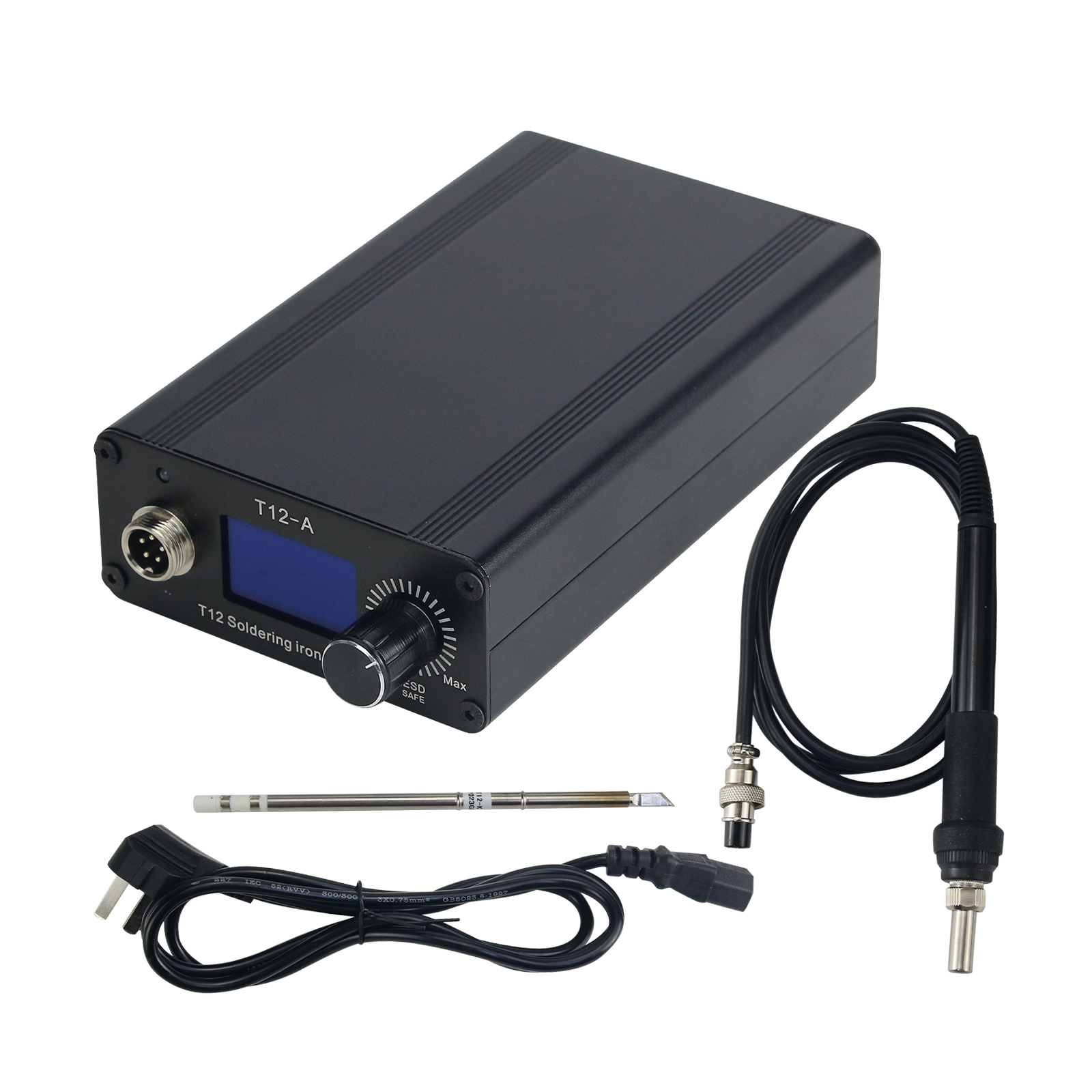 هامجيك تي12-أ 50-700 °   محطة  - مراجعة Digital Soldering Station T12 وسعره