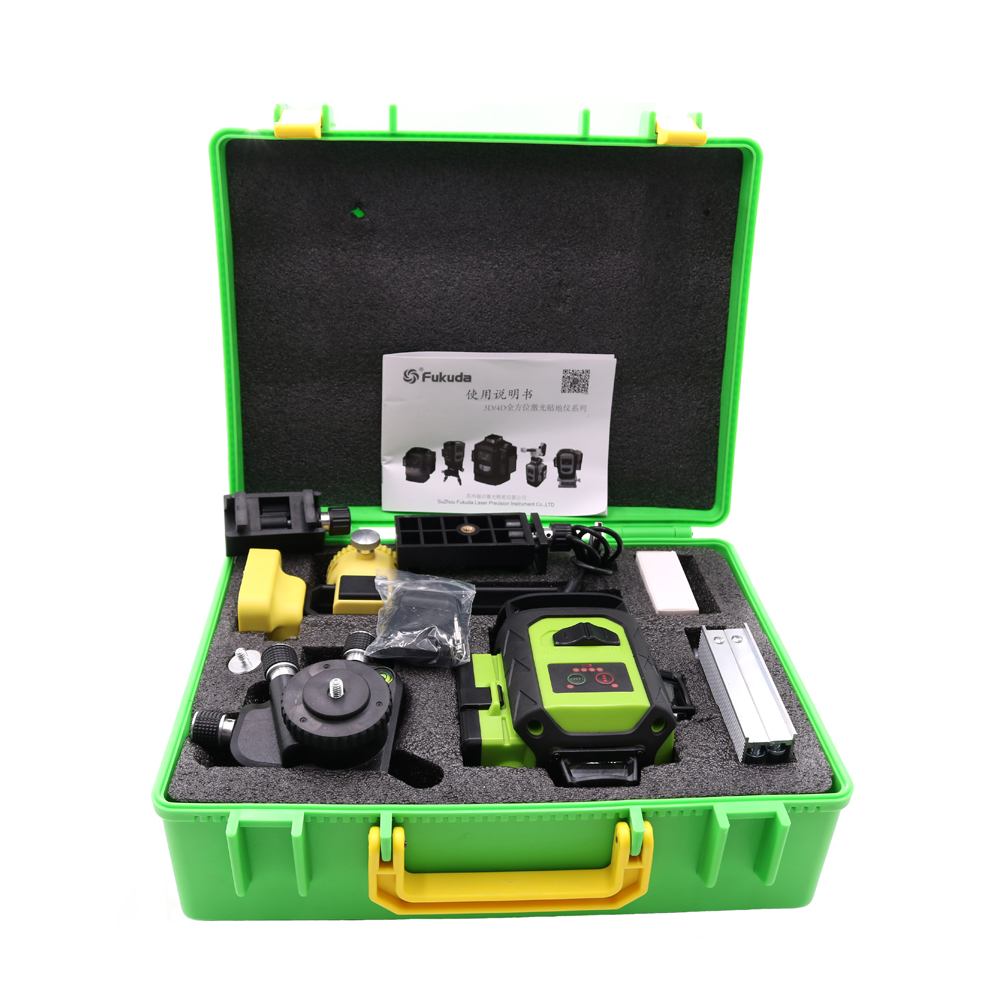 أحدث مستوى ليزر 4D 16 خطًا 532 - مراجعة Laser Level 16 Lines 4D Green وسعره