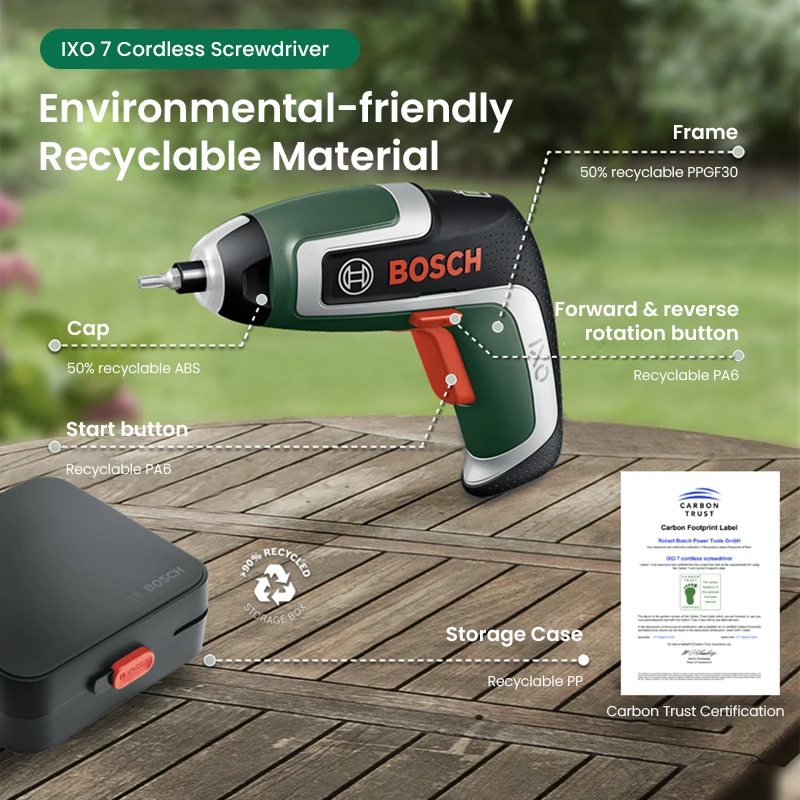 مفك براغي لاسلكي بوش IXO 7 بقو - مراجعة Electric Screwdriver Rechargeable Usb وسعره