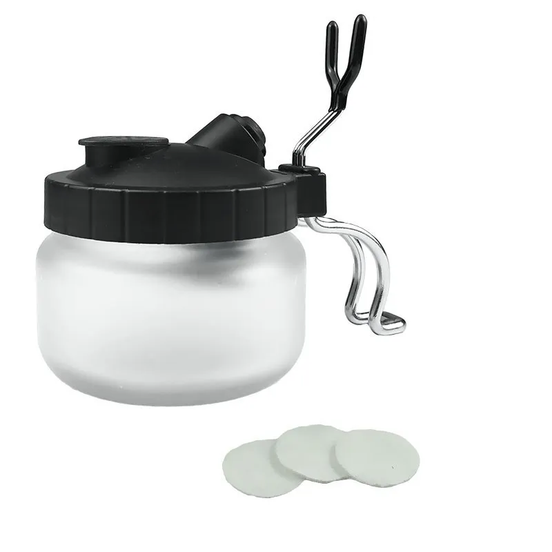 البخاخة تنظيف وعاء استقرار زجا - مراجعة Airbrush Kit With Mini Compressor وسعره