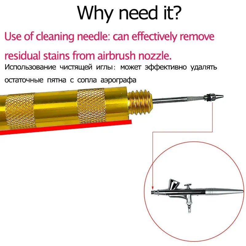 البخاخة تنظيف وعاء استقرار زجا - مراجعة Airbrush Kit With Mini Compressor وسعره