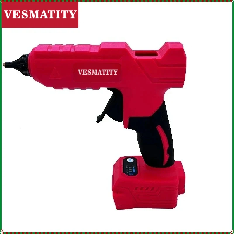 مسدس لاصق كهربائي لاسلكي من VE - مراجعة Hot Melt Glue Gun Cordless وسعره