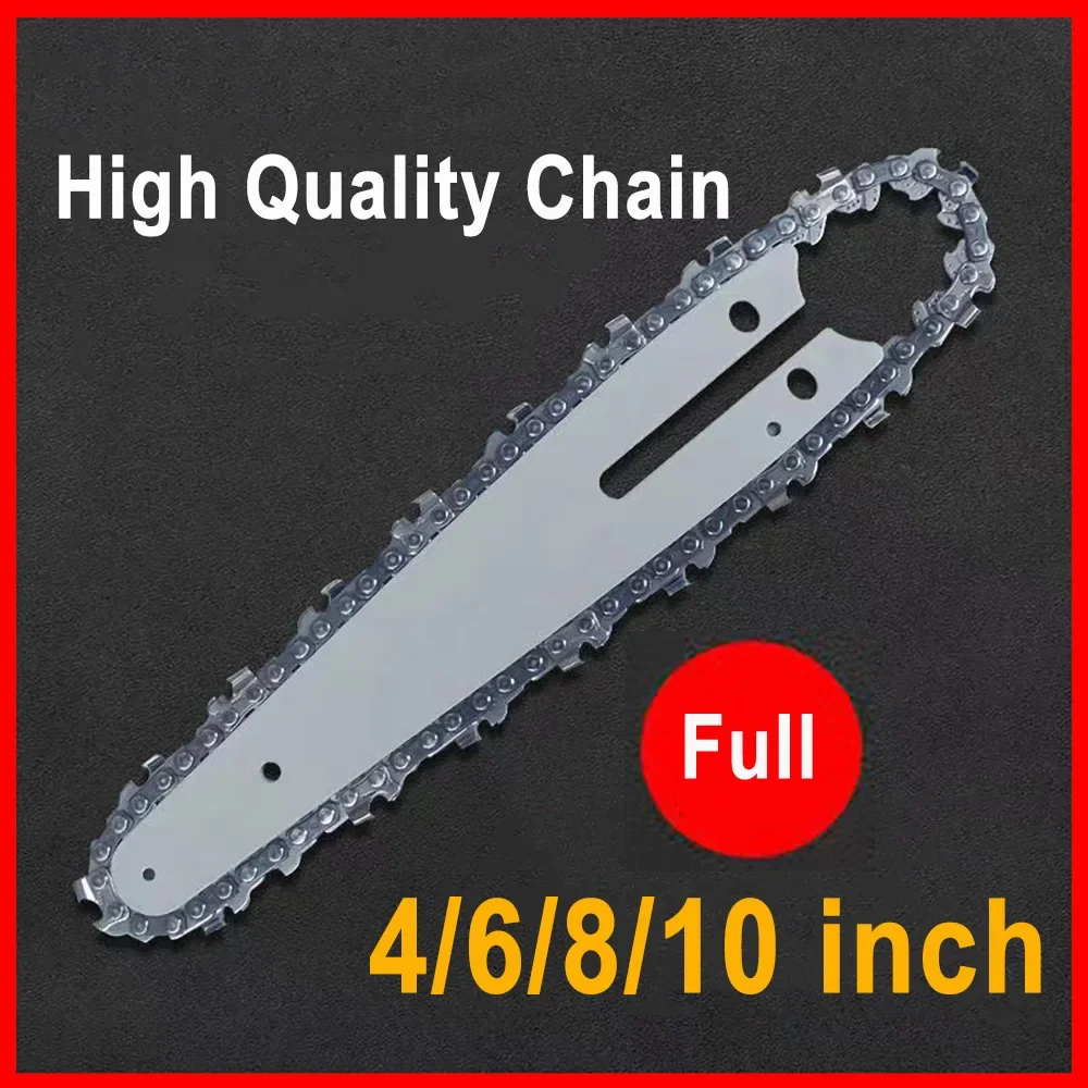 1/4 سلسلة المنشار 4/6/8 بوصة س - مراجعة Mini Electric Chainsaw 6 Inch وسعره