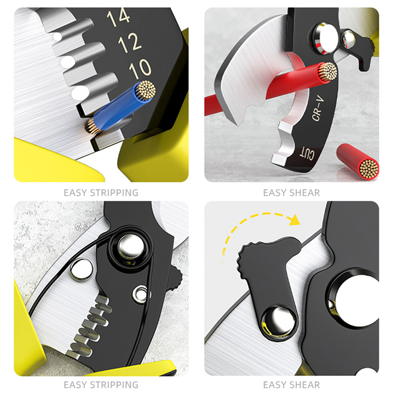 أداة تجريد الأسلاك وقطع الكابل - مراجعة Automatic Wire Stripper Cutter وسعره