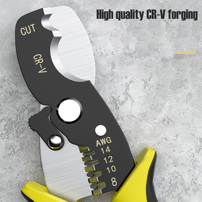 أداة تجريد الأسلاك وقطع الكابل - مراجعة Automatic Wire Stripper Cutter وسعره