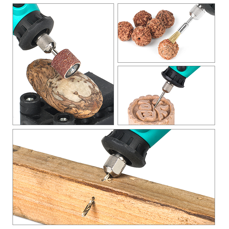 361 قطعة/الوحدة أدوات كهربائية - مراجعة Cordless Rotary Tool Kit Accessories وسعره