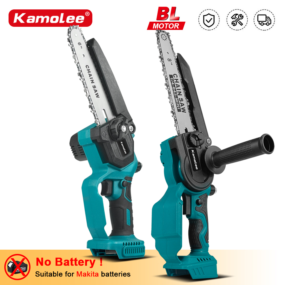 Kamolee 6 بوصة 8 بوصة منشار كه - مراجعة Mini Electric Chainsaw 6 Inch وسعره