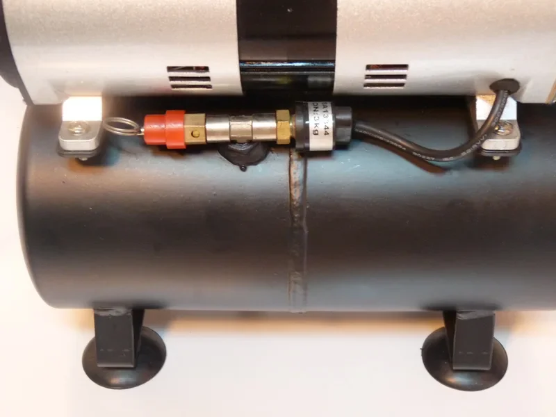 طقم ضاغط هواء صغير AS196 مع مس - مراجعة Airbrush Kit With Mini Compressor وسعره