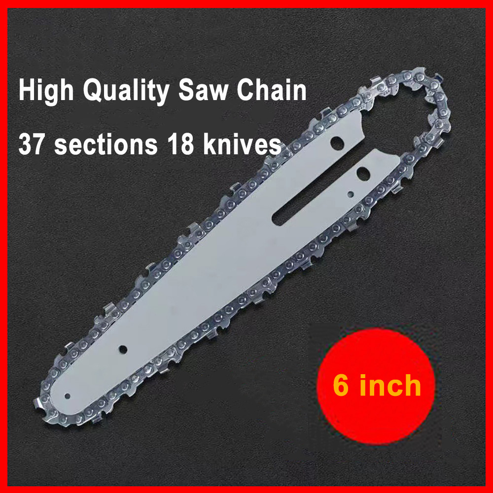 استبدال منشار سلسلة توجيه كهرب - مراجعة Mini Electric Chainsaw 6 Inch وسعره