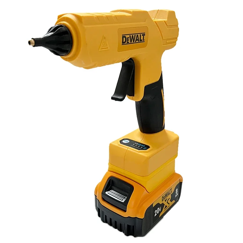 مسدس غراء حراري كهربائي لاسلكي - مراجعة Hot Melt Glue Gun Cordless وسعره