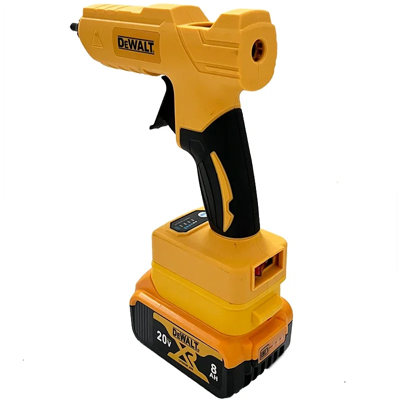 مسدس غراء حراري كهربائي لاسلكي - مراجعة Hot Melt Glue Gun Cordless وسعره
